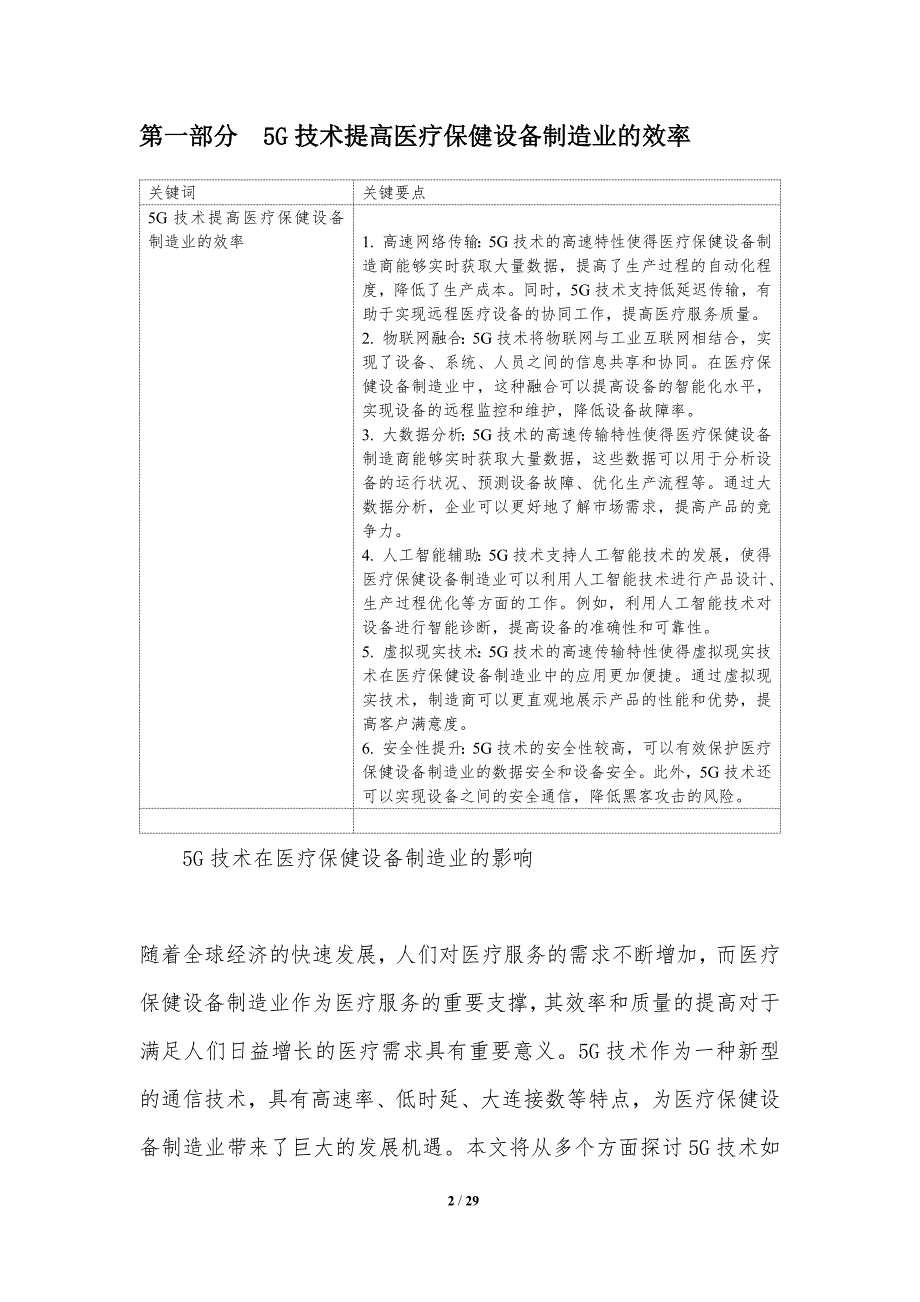 5G技术在医疗保健设备制造业的影响_第2页