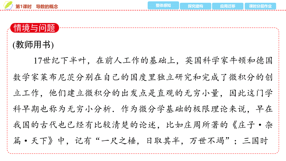 2024年数学选择性必修第2册（配人教版）课件：19　第五章　5.1　5.1.2　第1课时　导数的概念_第3页