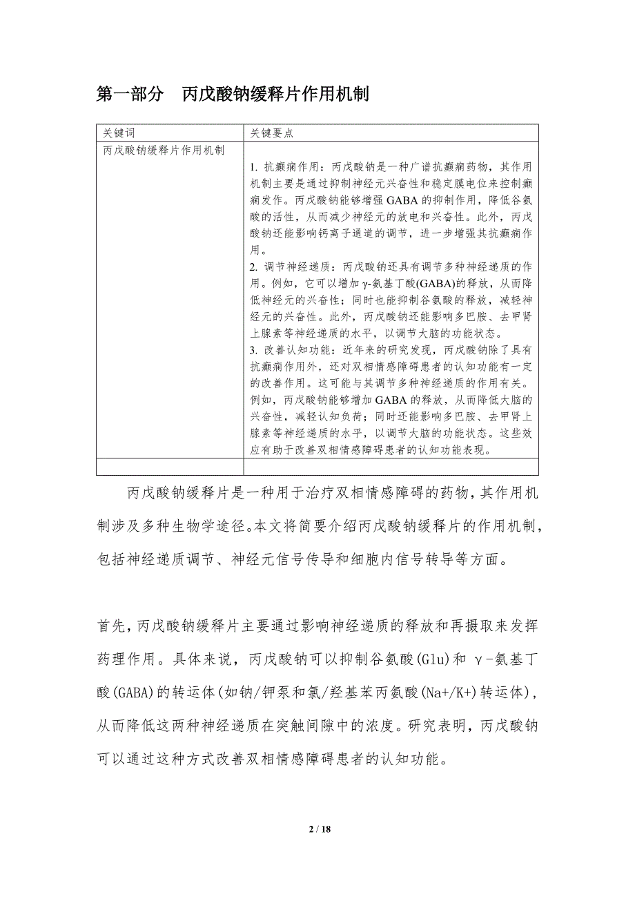 丙戊酸钠缓释片对双相情感障碍患者认知功能的影响_第2页