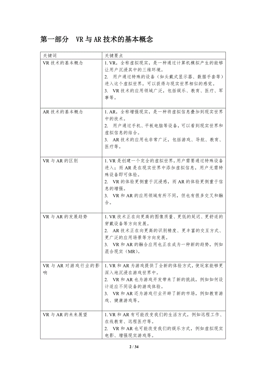 VR与AR技术对游戏行业的影响_第2页