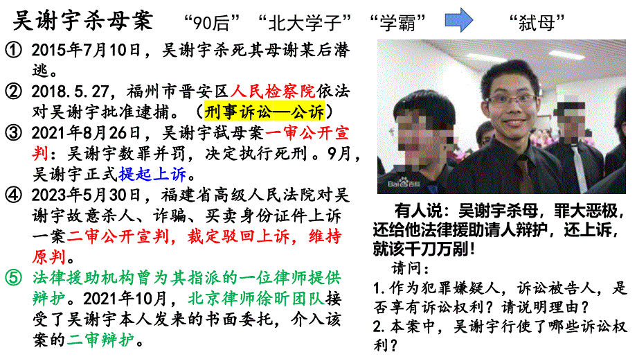 10.1 正确行使诉讼权利 课件-高中政治统编版选择性必修二法律与生活_第2页