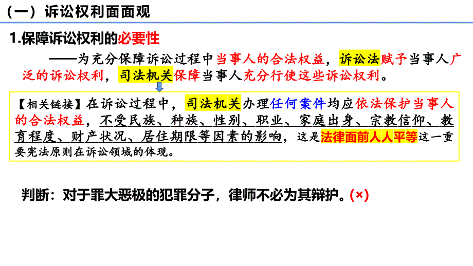 10.1 正确行使诉讼权利 课件-高中政治统编版选择性必修二法律与生活_第4页