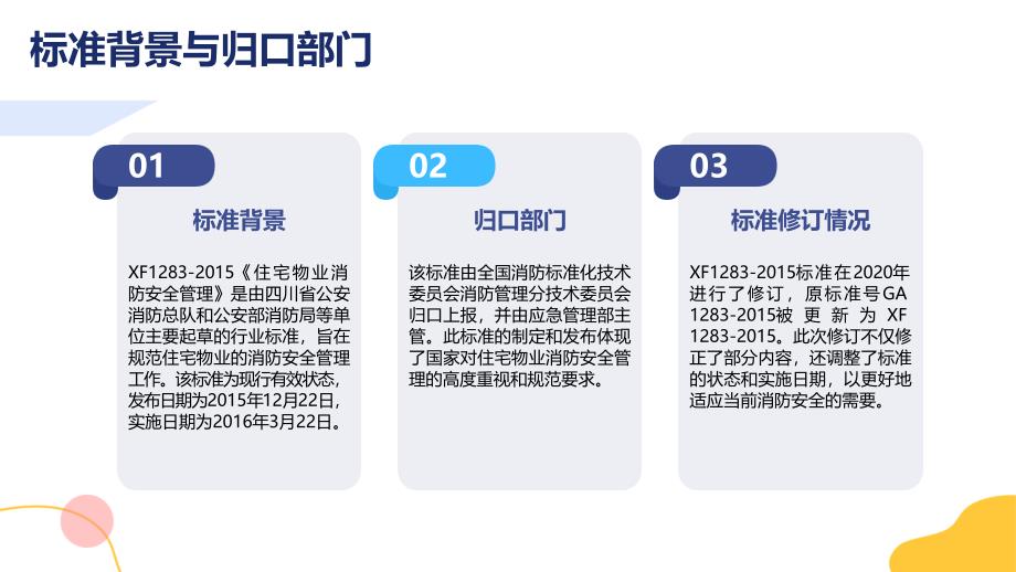 住宅物业消防安全管理 XF1283-2015知识培训_第4页