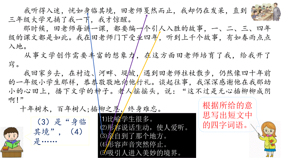 部编版第十二册第六单元《回忆往事》教学课件_第4页