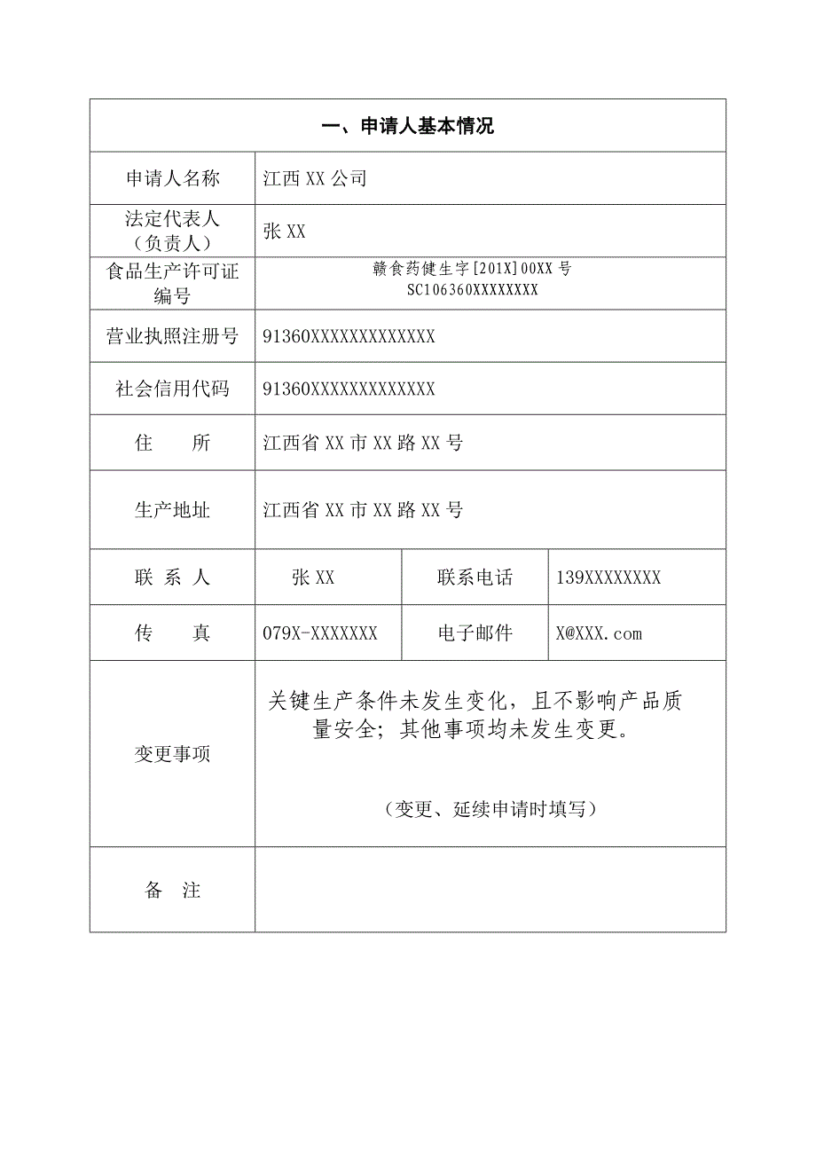 食品生产许可申请书_第3页