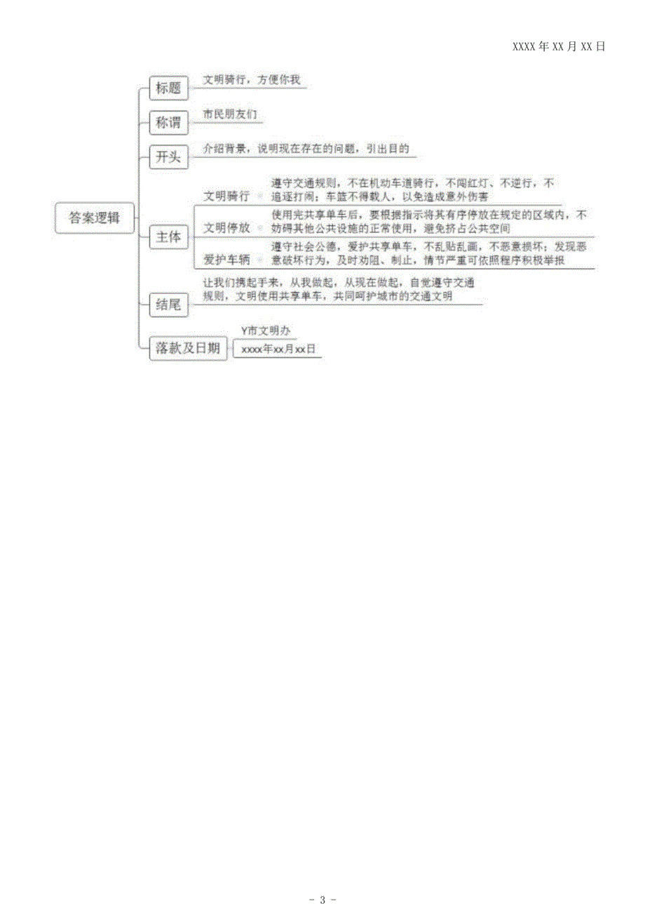 2017年6月江西省宜春市事业单位公开招聘考试《综合应用能力》_第3页