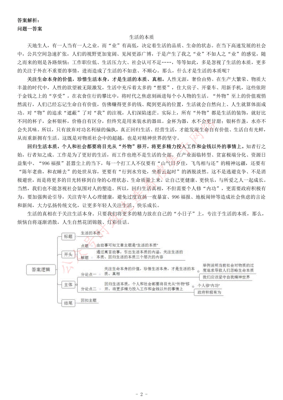 2019年10月13日浙江省杭州市临安市事业单位招聘考试《综合应用能力》_第2页