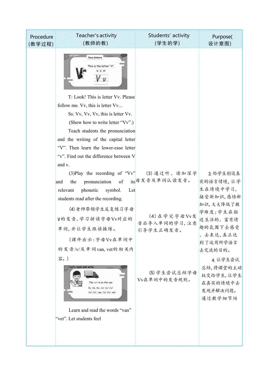 PEP三上英语Unit 6 Useful numbers Part A Letters and sounds教学设计_第5页