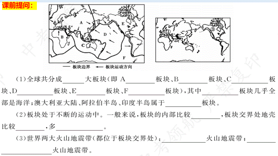 地 理世界的人口教学课件-2024-2025学年七年级地理上学期（湘教版2024）_第1页