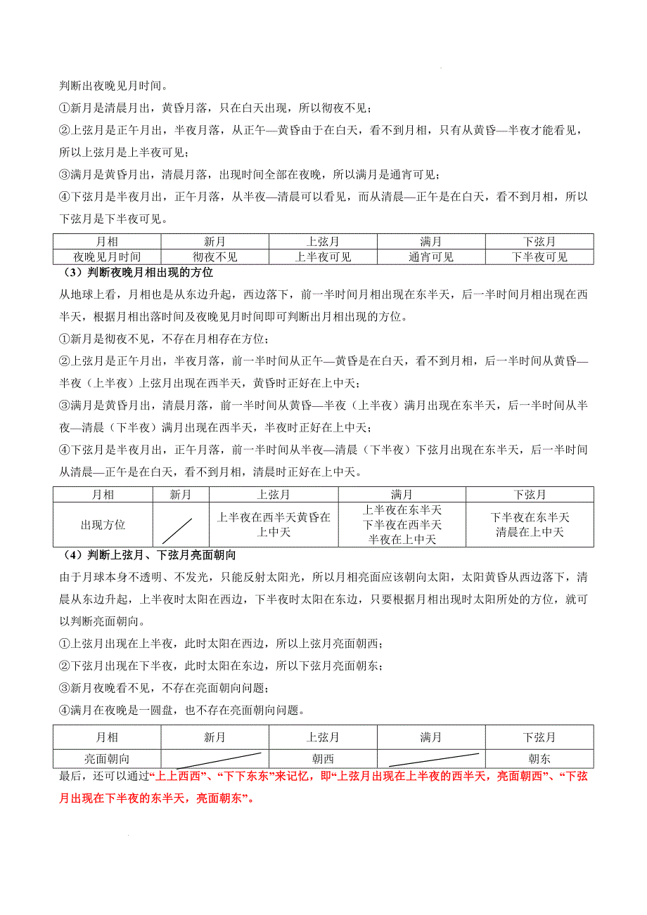 《地球的宇宙环境》知识清单_第4页