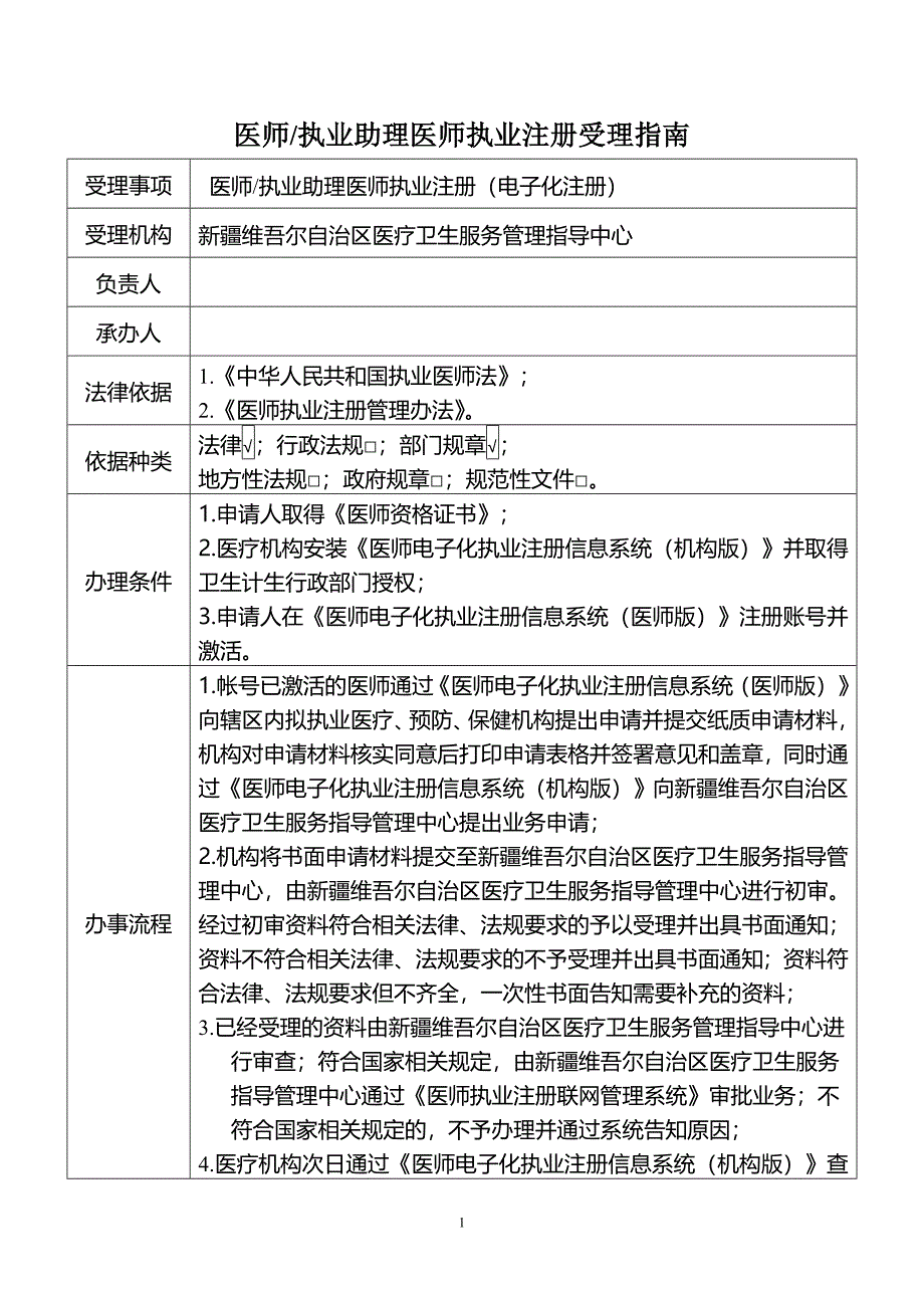 执业医师注册指南_第1页