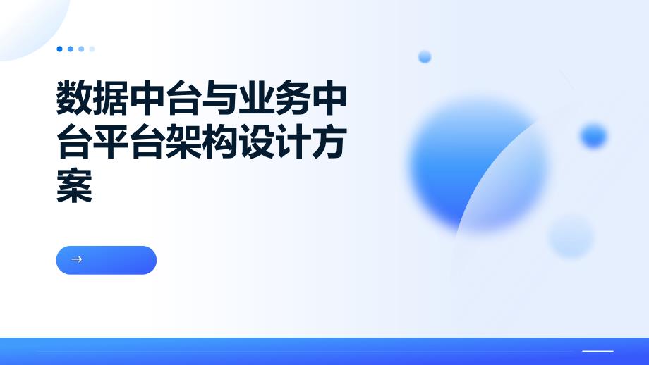 数据中台与业务中台架构设计方案_第1页