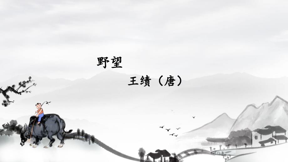 [初中++语文]第13课《唐诗五首》课件++统编版语文八年级上册_第1页