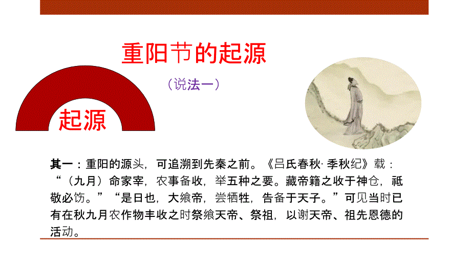 九九重阳节的由来和风俗介绍（课件）-小学生主题班会_第4页