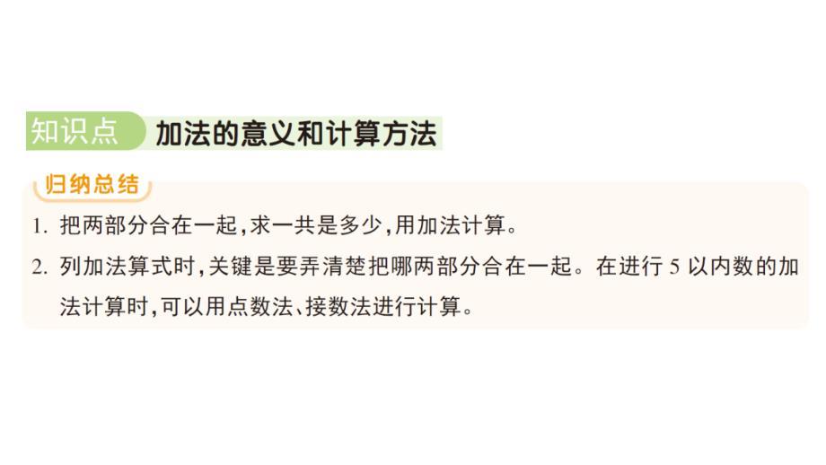 小学数学新北师大版一年级上册第二单元《5以内数加与减》作业课件3（分课时编排）（2024秋）_第2页