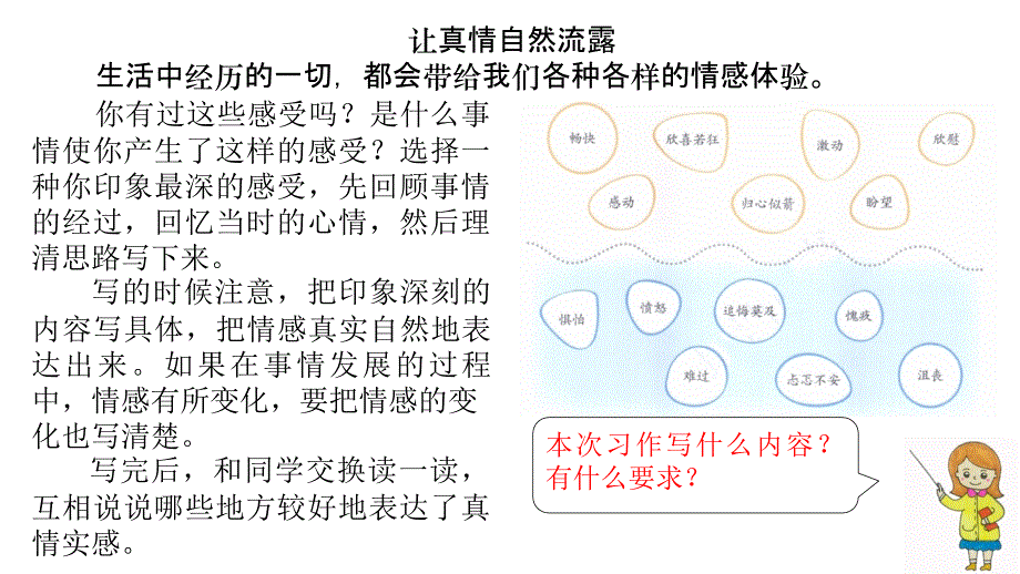 《让真情自然流露》习作教学课件_第2页