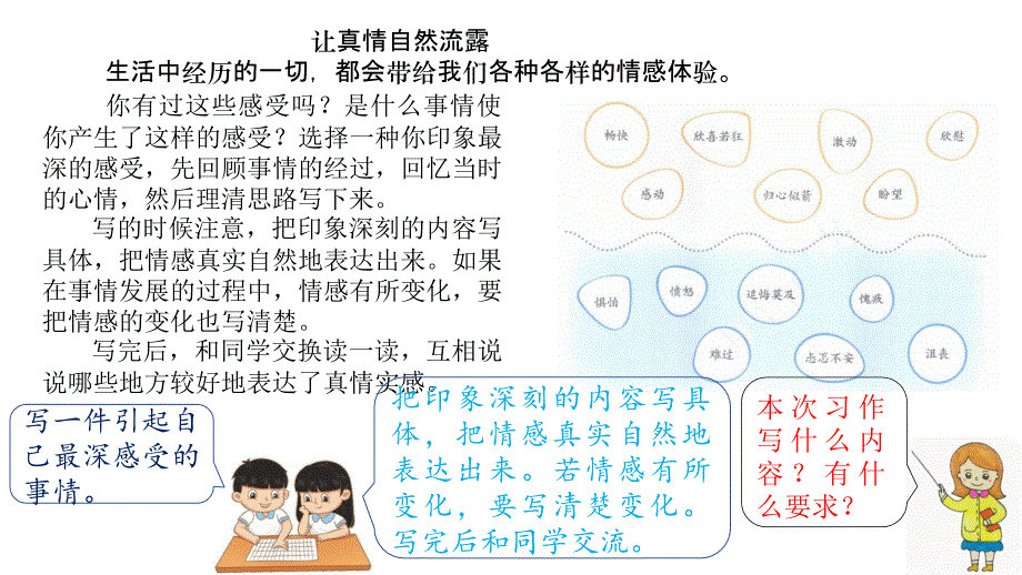 《让真情自然流露》习作教学课件_第3页