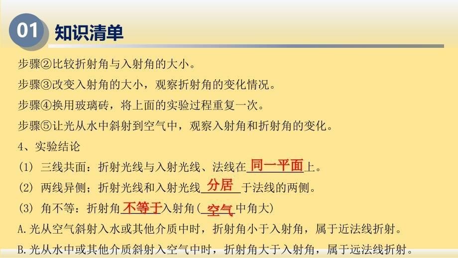 专题 光的折射 透镜（考点）-2024-2025学年八年级物理上学期考点大串讲（苏科版2024）_第5页