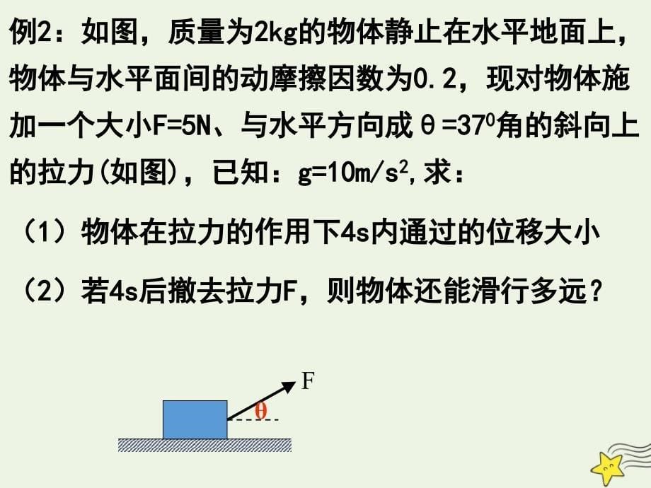 物理人教版（2019）必修第一册4.5牛顿运动定律的应用（共15张ppt） (2)_第5页