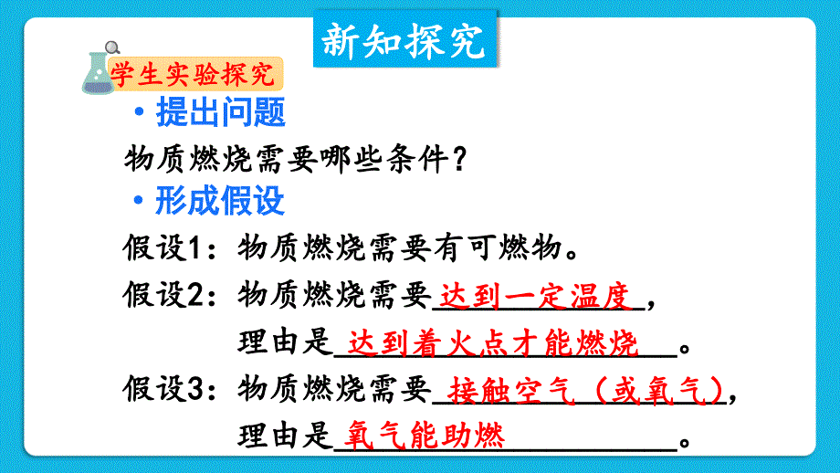 燃烧条件与灭火原理第1课时物质燃烧的条件-2024-2025学年九年级化学科粤版（2024）上册_第3页