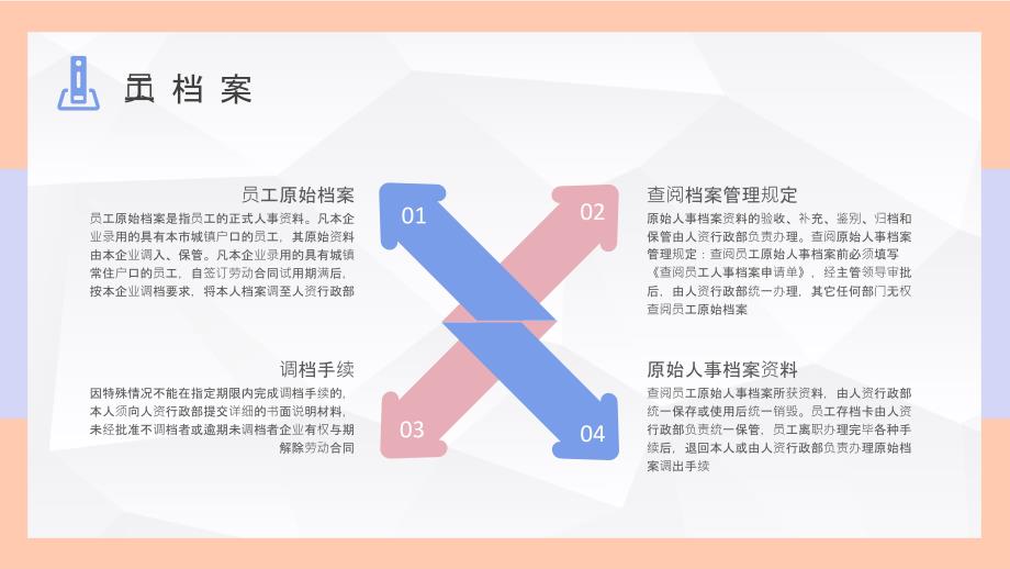 人事档案管理制度规范学习部门员工合同管理工作汇报_第4页