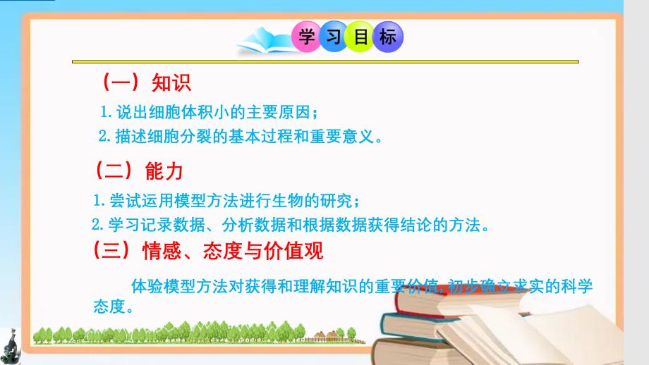 细胞通过分裂而增殖-2024-2025学年七年级生物上册同步课件（北师大版2024）_第3页