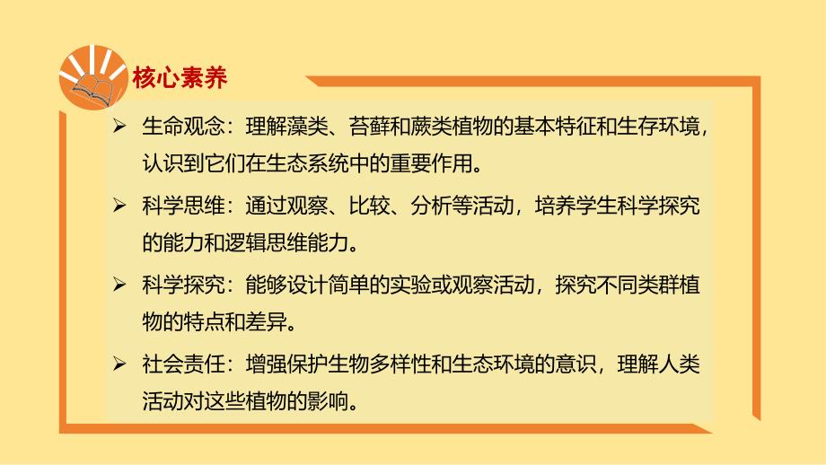 藻类、苔藓植物和蕨类植物课件2024-2025学年人教版生物七年级上册_第4页