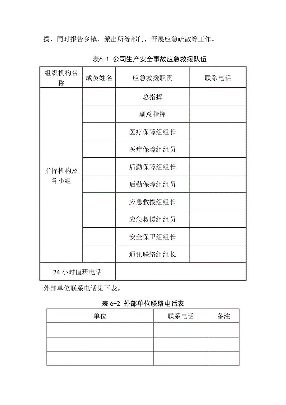 某公司应急保障制度_第2页