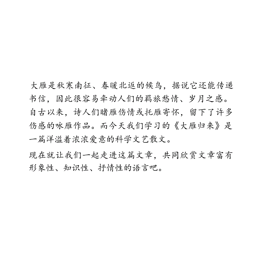 第19课《大雁归来》课件+2024—2025学年统编版语文七年级上册_第3页