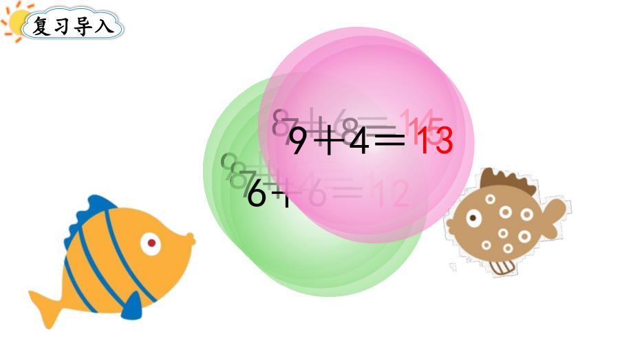 （RJ) 人教版一年级数学上册 教学课件第五单元20以内的进位加法第4课时5、4、3、2加几_第2页