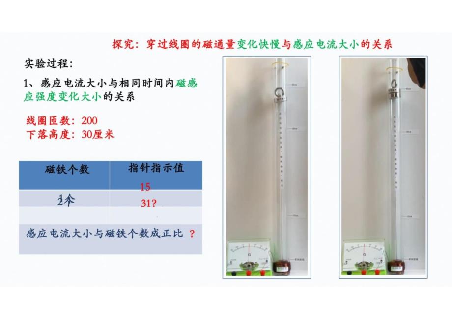 法拉第电磁感应定律高二下学期物理人教版（2019）选择性必修第二册_第4页