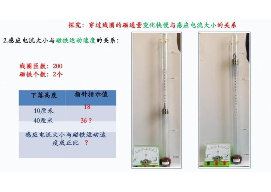 法拉第电磁感应定律高二下学期物理人教版（2019）选择性必修第二册_第5页