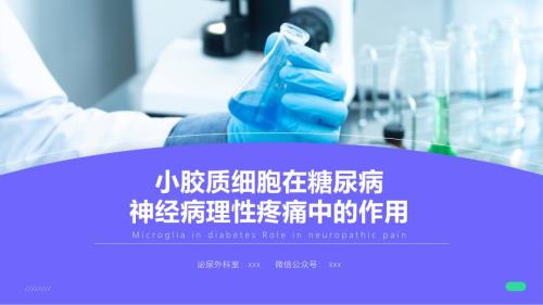 【询问者】医疗类PPT模板04