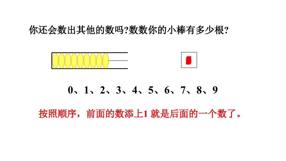 小学数学新人教版一年级上册第六单元《复习与关联》第1课时《数与运算(1)》教学课件3（2024秋）_第3页