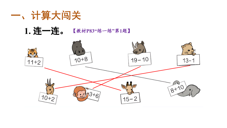 小学数学新人教版一年级上册第四单元《11~20的认识》第8课时教学课件3（2024秋）_第2页