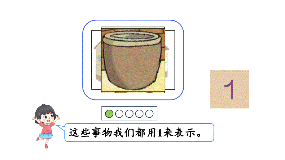 小学数学新人教版一年级上册第一单元第1课第1课时《1-5的认识》教学课件3（2024秋）_第4页