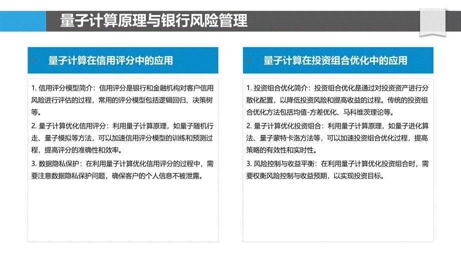 量子计算在银行风险管理中的应用-第1篇_第5页