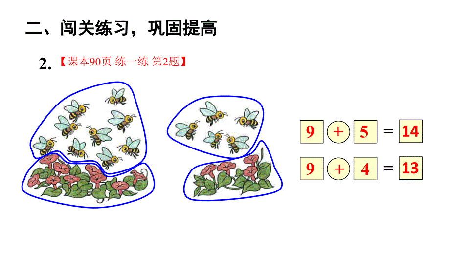 小学数学新人教版一年级上册第五单元《20以内的进位加法》第2课时教学课件3（2024秋）_第3页