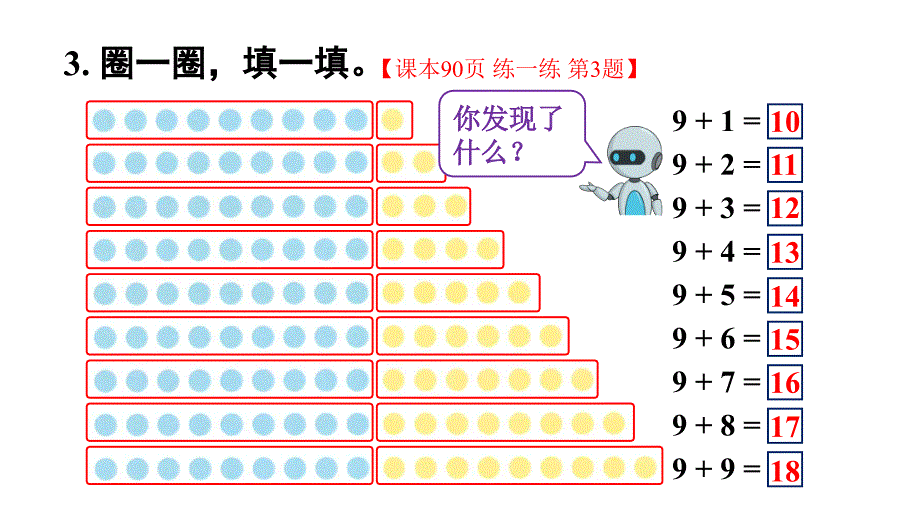 小学数学新人教版一年级上册第五单元《20以内的进位加法》第2课时教学课件3（2024秋）_第4页