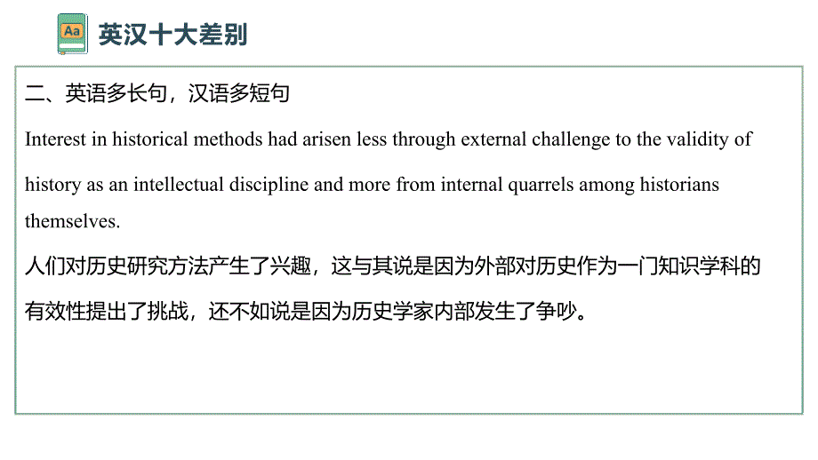 高中英语翻译技巧讲解+课件-2025届高三上学期英语一轮复习专项_第3页