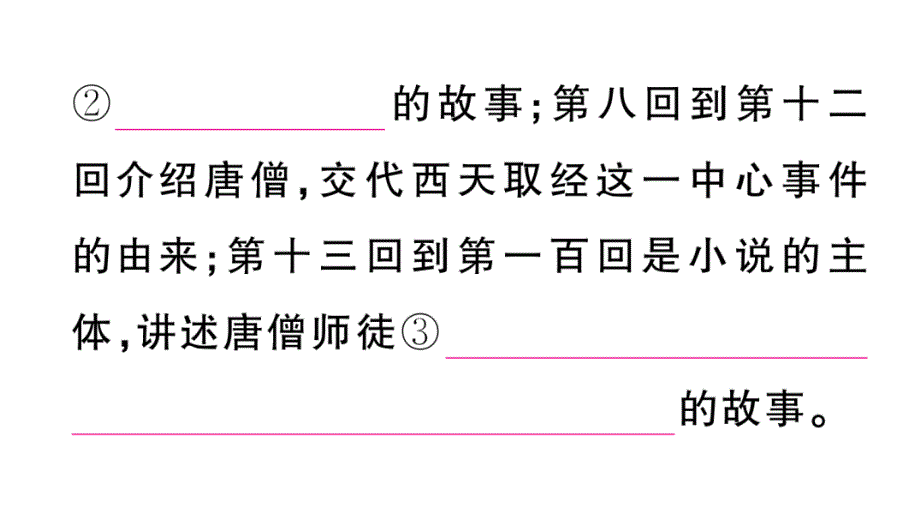 初中语文新人教部编版七年级上册第六单元《西游记》阅读计划一：一至四十九回作业课件（2024秋）_第3页