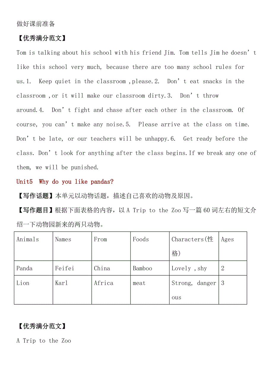 【初中英语】7-9年级下册36篇优秀英语作文！帮孩子英语写作直冲满分！_第3页