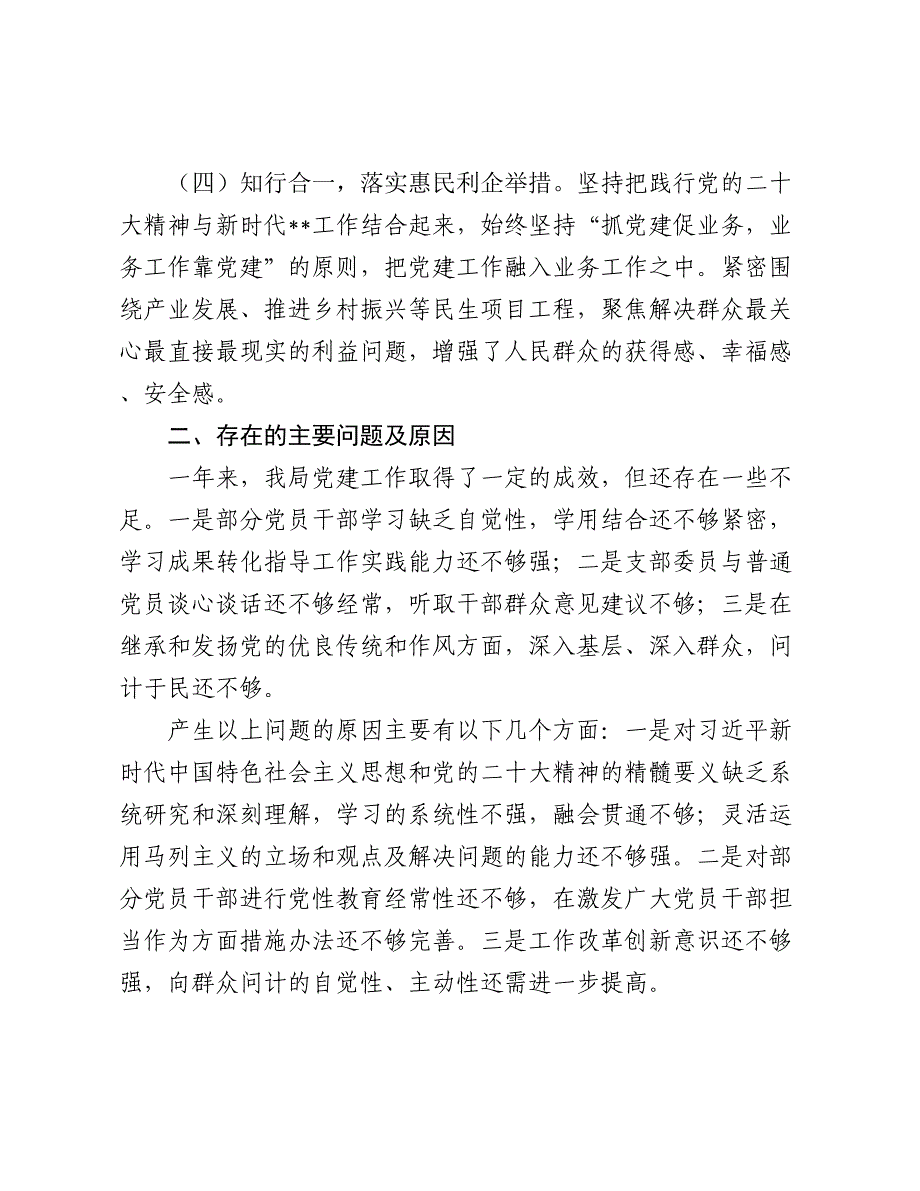 党支部2024年党建工作总结暨2025年下一步工作思路_第3页