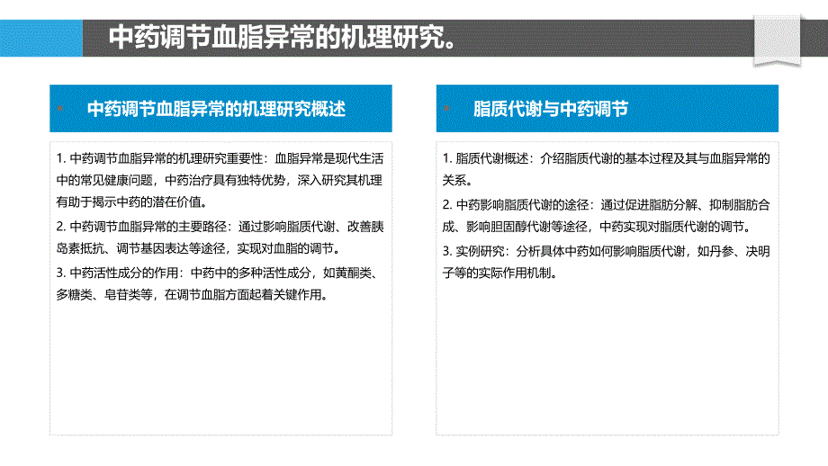 中药调节血脂异常的机理与临床应用研究_第4页