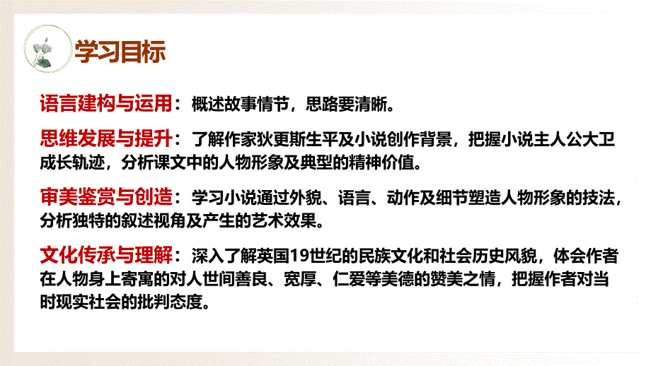 [高++中++语文]《大卫+科波菲尔（节选）》课件++统编版高中语文选择性必修上册_第2页