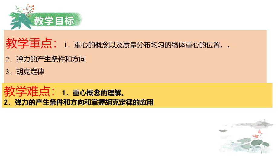 物理人教版（2019）必修第一册3.1重力和弹力（共42张ppt）_第3页