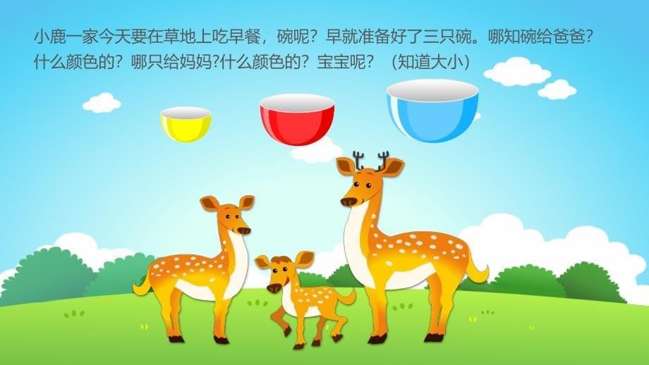 幼儿园教学课件科学教育《小鹿一家的早餐》_第5页