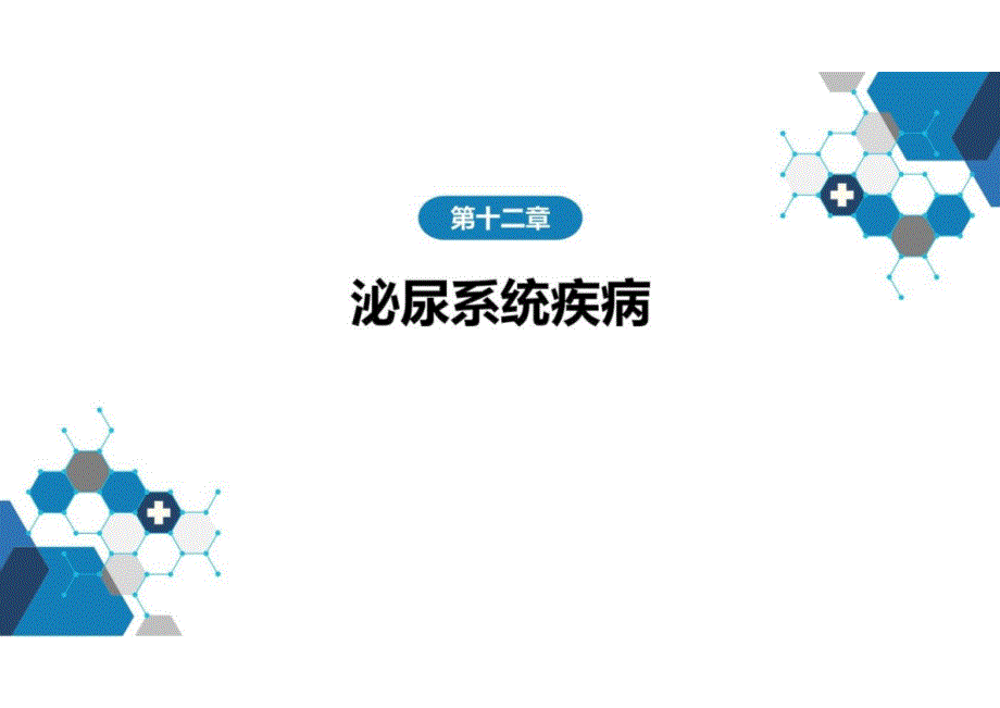 儿科学：第十二章 泌尿系统疾病 第一节-第六节_第1页