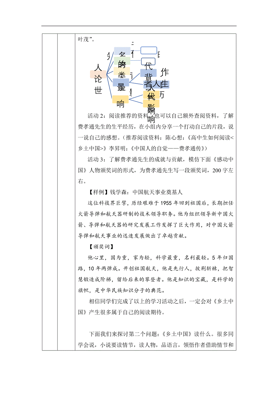 2024年高一语文必修上册第五单元起始课_课时163_1030高一【语文 统编版 】第五单元起始课-教学设计_第4页