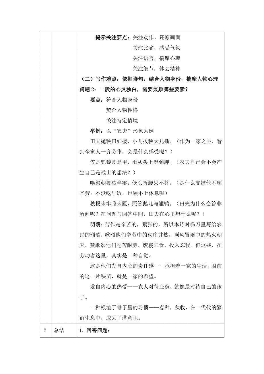 2024年高一语文必修上册《芣苢》《插秧歌》 ——回响在历史中的劳动之歌_课时49_0916高一【语文 统编版 】《芣苢》《插秧歌》 ——回响在历史中的劳动之歌-教学设计_第4页